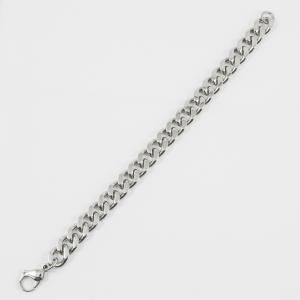 Steel Chain Silver 14x10mm