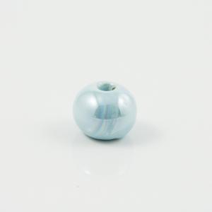 Ceramic Bead Light Blue 14mm