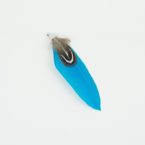 Indian Feather Turquoise 7cm