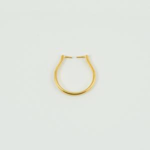 Ring Base Gold 2.3x2.1cm
