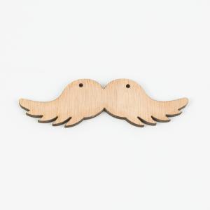 Wooden Wings Natural 10x3cm