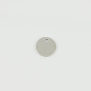 Metal Pendant Silver 1.3cm