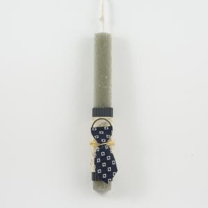 Candle Tie Gray 22x2.5cm