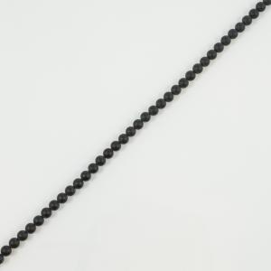 `Matte Onyx Beads 6mm
