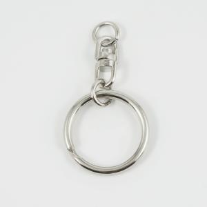 Keyring Hoop with Clasp 5.8x3cm