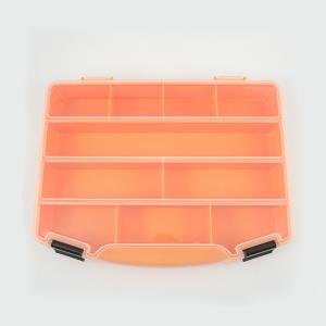 Κουτί Υλικών 10 Θέσεων Πορτοκαλί 25x20cm