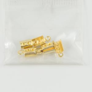 Μεταλλικοί Ακροδέκτες Χρυσοί 2.5mm