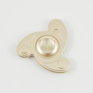 Fidget Spinner Gold 6.1x6.1cm
