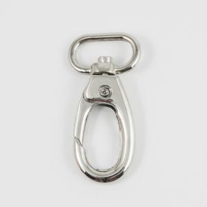 Clasp Hook Silver 5.6x2.8cm