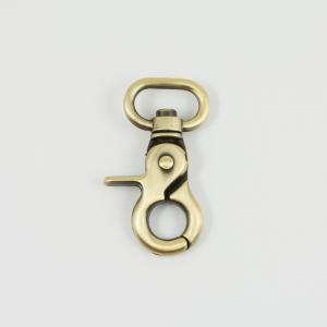 Clasp Hook Bronze 5.7x2.5cm