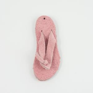 Leather Sandal Pink 7.2x2.8cm
