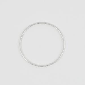Circle Outline Silver 3cm