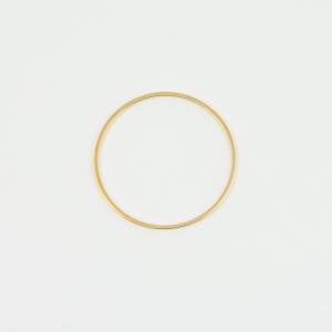 Circle Outline Gold 3cm