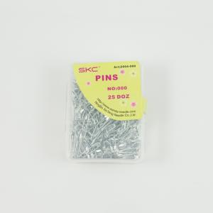 Safety Pins Silver 1.8x0.5cm
