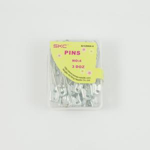 Safety Pins Silver 5.7x1cm