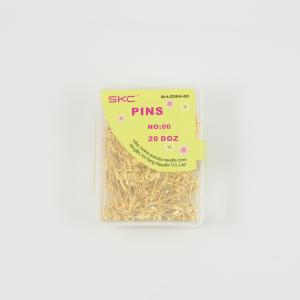 Safety Pins Gold 2.3x0.6cm
