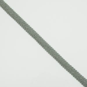 Knitted Ribbon Gray 1.5cm
