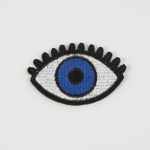 Iron-On Patch Eye 5.8x3.8cm