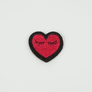 Iron-On Patch Heart 3.2x3.2cm