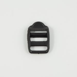 Κλίπ Αυξομείωσης Τσάντας Μαύρο 3.8x2.6cm