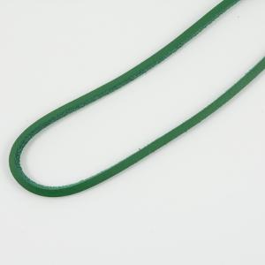 Δερμάτινα Κορδόνια Πράσινα 120cm