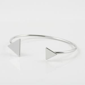 Bracelet Triangle Silver 6.2x5.3cm
