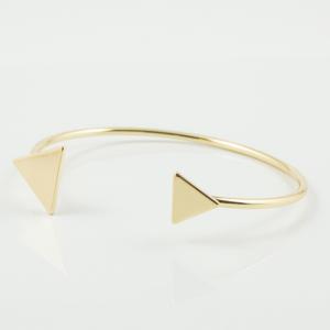 Bracelet Triangle Gold 6.2x5.3cm