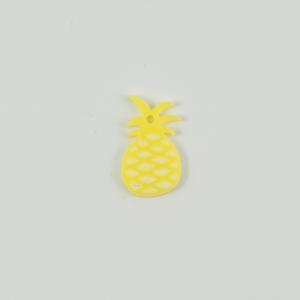 Pineapple Plexiglass Yellow 2x1.2cm