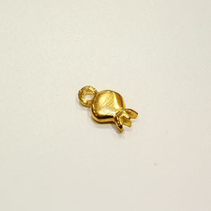 Gold Plated Pomegranate (1.5x1cm)