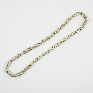 Bone Beads Ivory 2.5x0.7cm