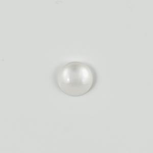 Acrylic Flat Stone White 8mm