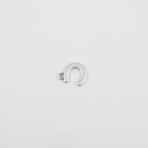 Μεταλλικό Πέταλο Ασημί 1.3x1.1cm