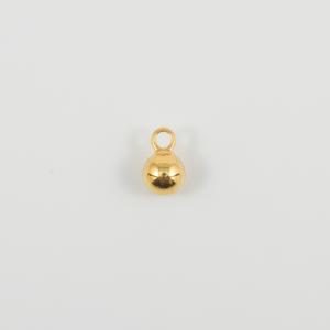 Metal Marble Gold 1.1x0.7cm