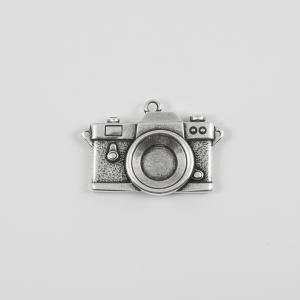 Metal Camera Silver 4.1x2.8cm