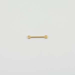 Metal Bar Gold 2.3x0.4cm
