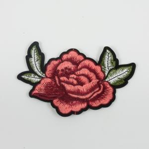 Iron-On Patch Rose 12.4x7.2cm