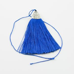 Tassel Hat Blue 8.5x2.5cm