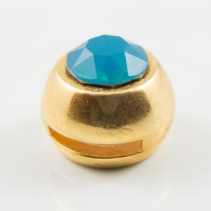 Gold Item Crystal Turquoise Opal 14mm