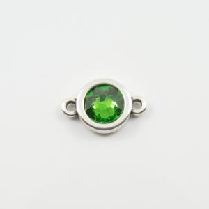 Silver Item Emerald 1.7x1.1cm