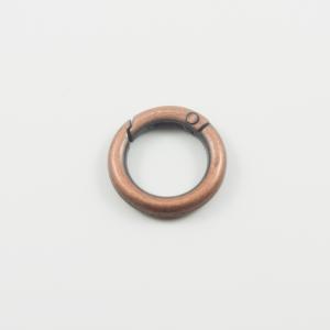 Metal Hoop Round Copper 2.3cm