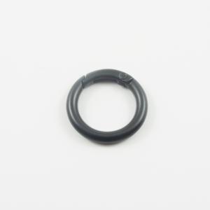 Metal Hoop Round Black 2.5cm