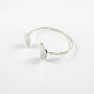 Bracelet Semi-Circle Silver 6x5cm