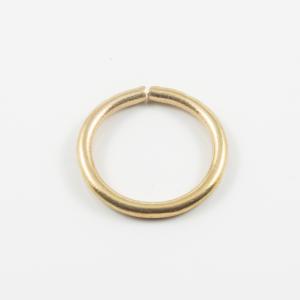 Round Hoop Gold 3.1cm