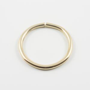 Round Hoop Gold 4.8cm