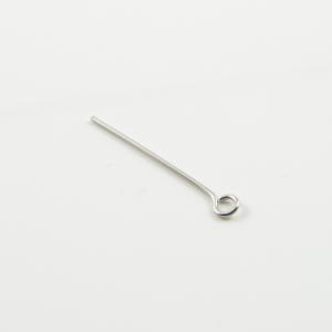 Steel Head Pin Silver 2.5cm