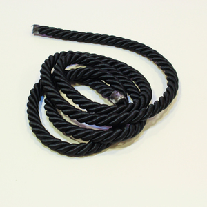 Twisted Cord Black (7mm)