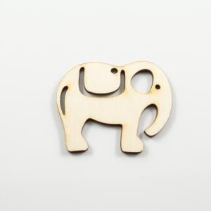 Wooden Motif Elephant