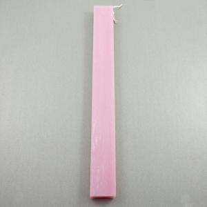 Λαμπάδα Ροζ Ορθογώνια 30x3.2cm
