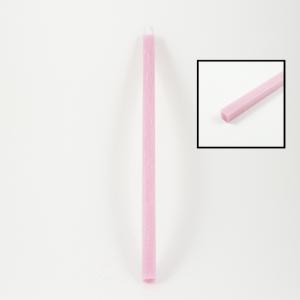 Λαμπάδα Ροζ Τετράγωνη 30x1.5cm