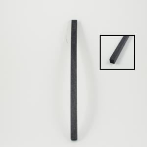 Λαμπάδα Μαύρη Τετράγωνη 30x1.5cm